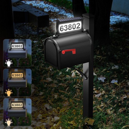 Solar power led light sign - led,