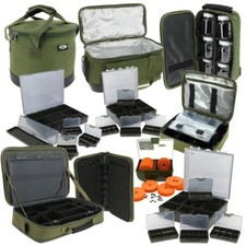 NEW FISHING TACKLE BOX BAGS SYSTEMS, GLUG BAG, BAIT CARP CARRYALLS WEIGHTS BAG 