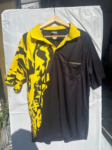 Harrows darts shirt black - harrows,