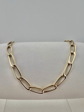 9ct Yellow Gold 4mm Paper Clip