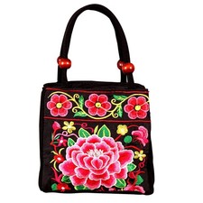  Flower Handbag Embroidered