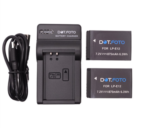 E12 battery usb - 2x,