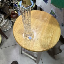 Crystal 8” Tall Bud Vase