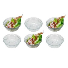 6 x Glass Prawn Cocktail Bowls