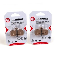 Clarks Disc Pad Sintered VRX851 for Shimano XTR Tektro TRP Clarks M4 x2 Pairs