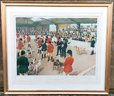 Sir Terence Cuneo, Peterborough Hound show, Festival of Hunting, Foxhounds,