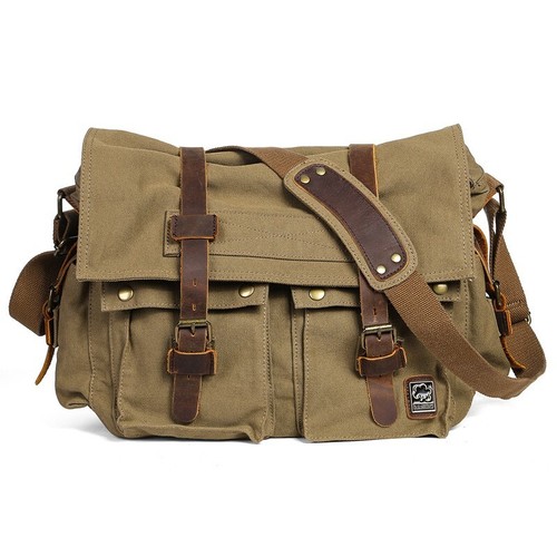 Vintage canvas leather - vintage, surplus
