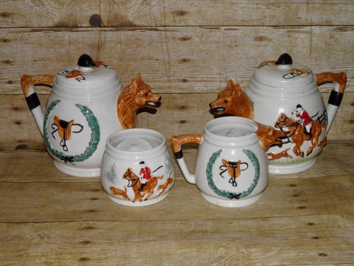 Vintage english china hunting - vintage,