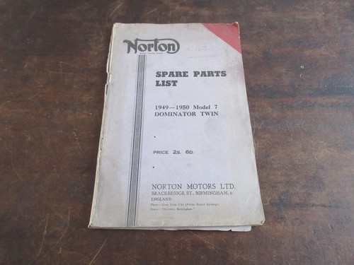 Norton model dominator twin - norton,