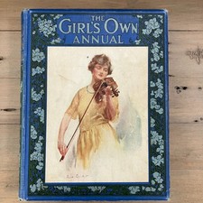 The Girl's Own Annual Vol 43 Hardback (1921/22) With Illustrated Cover