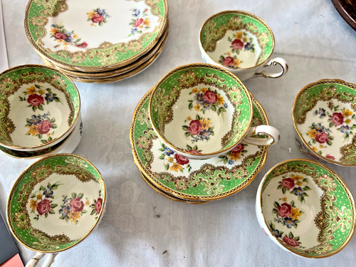Vintage paragon honiton fine - vintage, "honiton"fine