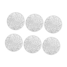 6 Pieces 4" Drink Coasters Set