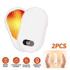 Hand Warmers 2 Pack  Rechargeable Hand Warmer 6000mAh with 20Hrs Warmth, Electri