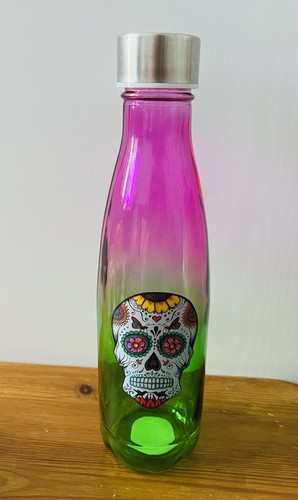 Glass refillable water drinks - glass,