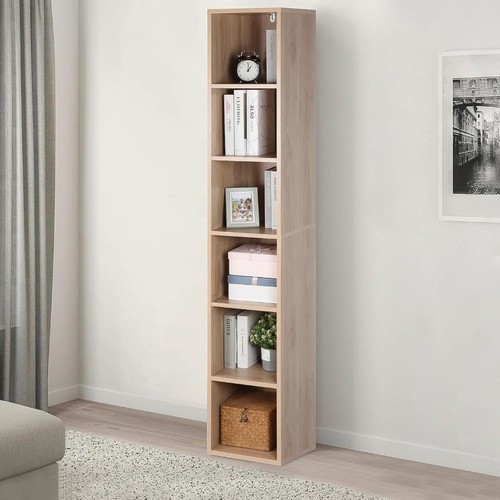 Cube wooden bookshelf - bookshelf, bookcase