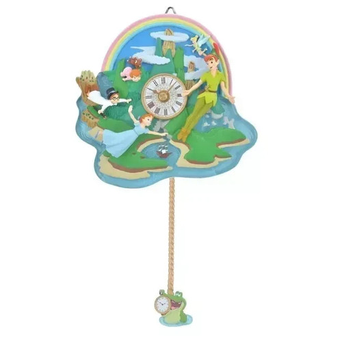 Disney peter pan wall clock - disney,