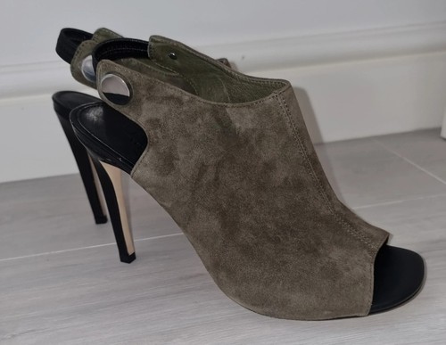 Leather office dark khaki moss - office,