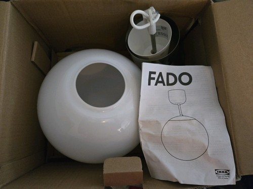 Ikea fado white - ikea, glass
