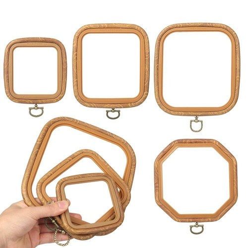 Plastic embroidery frame wood - plastic,