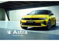 VAUXHALL ASTRA Car Owner's Manual Handbook 2013 to Present-NEW PRINT -FREE POST