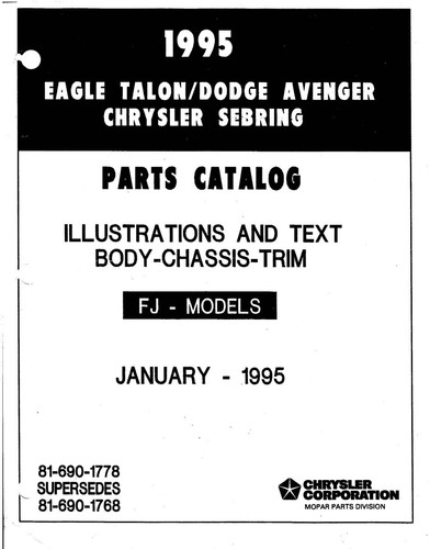 1995 eagle talon chrysler - 1995,