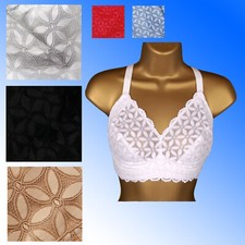 Mark Spencer Bra Secret Support™ Lace Non-Padded Bralette Full Cup M&S F-H £22