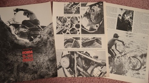 1973 honda trials 125 - honda,