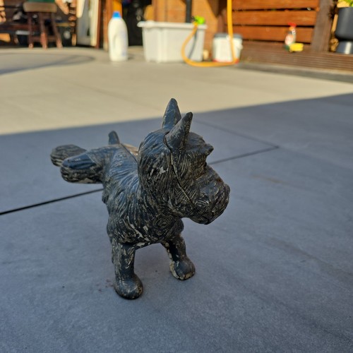 Vintage cast iron door stop - door,