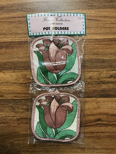 Vtg pink green floral - vtg,
