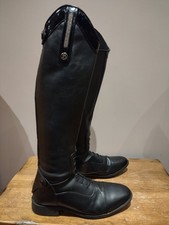Brogini Como Long Laced Front Horse Riding Boots 7.5 great condition 
