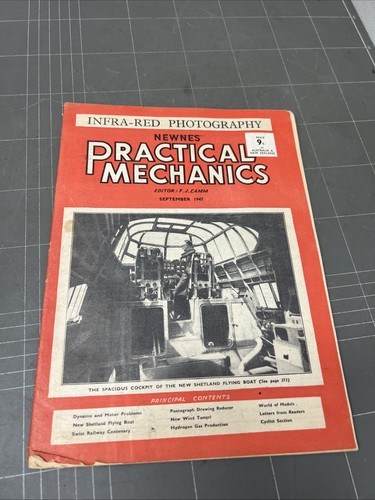 Vintage magazine aircraft - magazine,