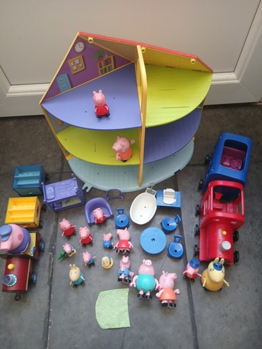 Peppa pig house train - house, bundle