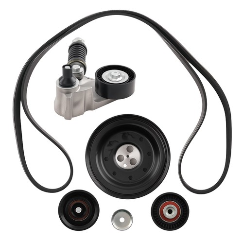 Crankshaft pulley drive belt - pulley,