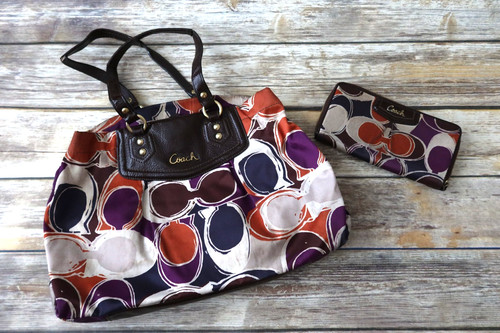 Coach signature ashley handbag - ashley,