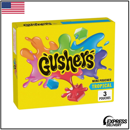 Gushers tropical fruit - gushers,