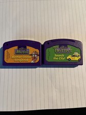 Leap Frog LeapPad Twisters Search The C & Mother Goose Songbook Games Cartridges