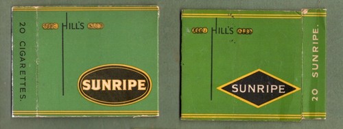 Old empty cigarette packets - old, 2