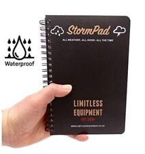 Limitless Equipment: StormPad - 90 Page Waterproof, Weatherproof Notebook/Spiral