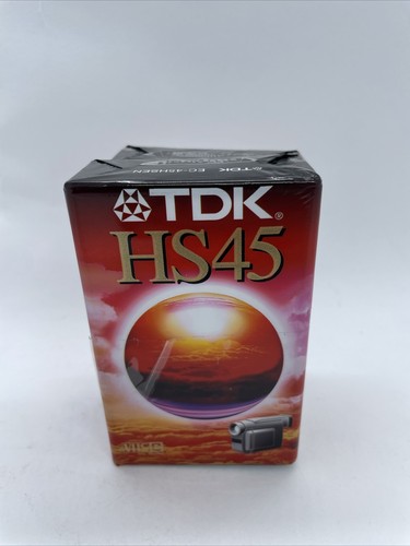 Tdk hs45 vhs camcorder video - hs45,