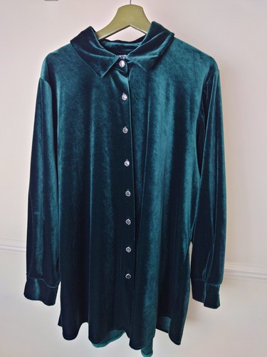 Sixteen 1647 velvet shirt - 1647,