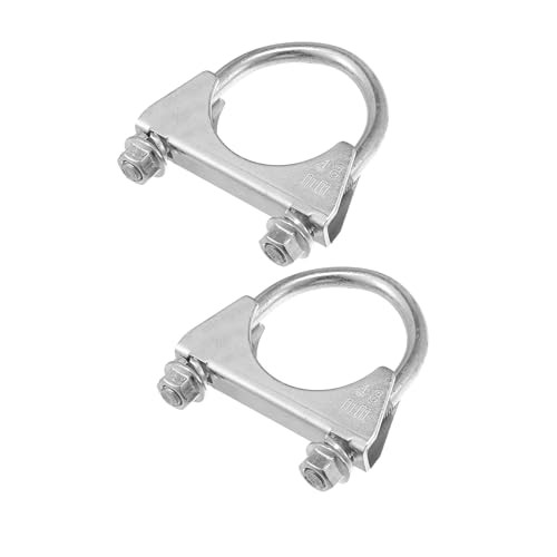 Round bolt clamp muffler - round, clamp/muffler