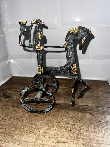 Chariot athena owl - chariot, gold