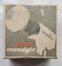 Vintage Photography JOHNSON MONOLIGHT in Original Box For Eumig & Kodak Super 8