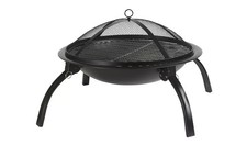 Argos Foldable Firepit BBQ Outdoor Garden Patio Heater Portable Black 9310636