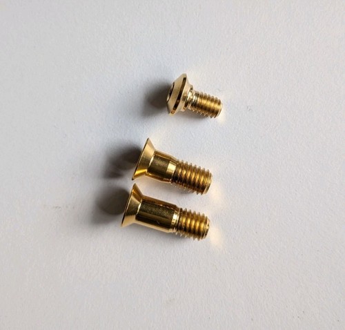 Titanium cage pulley bolts - titanium, &