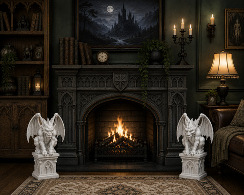 Doll house mini gargoyles - doll,