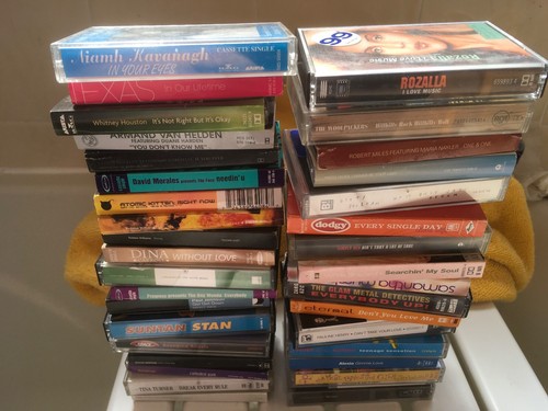 Cassette tapes singles dance - cassette, singles-