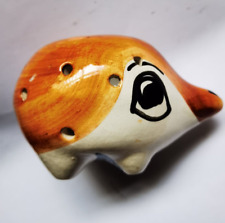 Collectable Vintage IOM Isle of Man Pottery Hand painted Pottery Brown Hedgehog