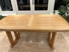 Oak table and chairs 4 dining