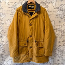 Musto Country Mustard Yellow Moreton Shooting Jacket Quilted Coat Size Large